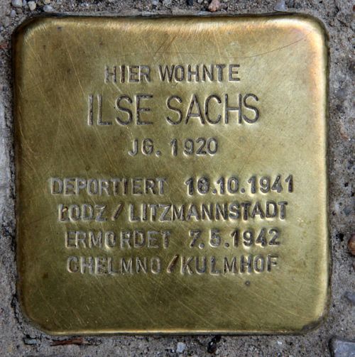 Stolpersteine Riehlstraße 11a #2