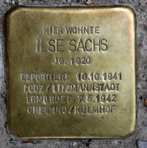 Stolpersteine Riehlstrae 11a #2