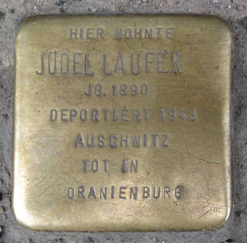 Stolpersteine Neue Schnhauser Strae 10 #2