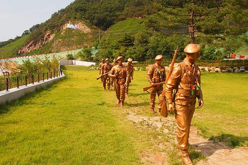 Standbeelden Gloucestershire Regiment #1