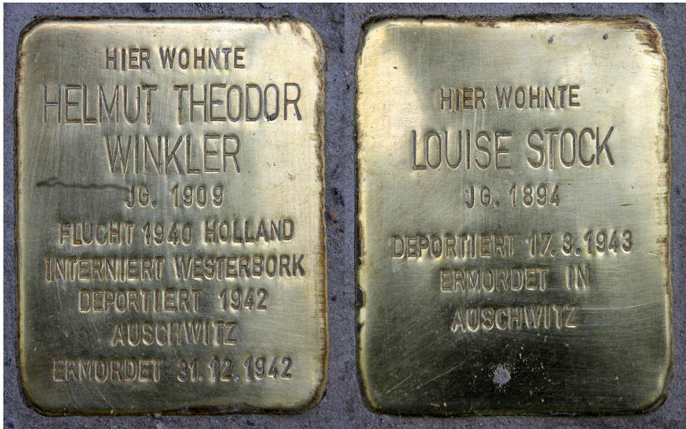 Stolpersteine Nikolsburger Platz 1