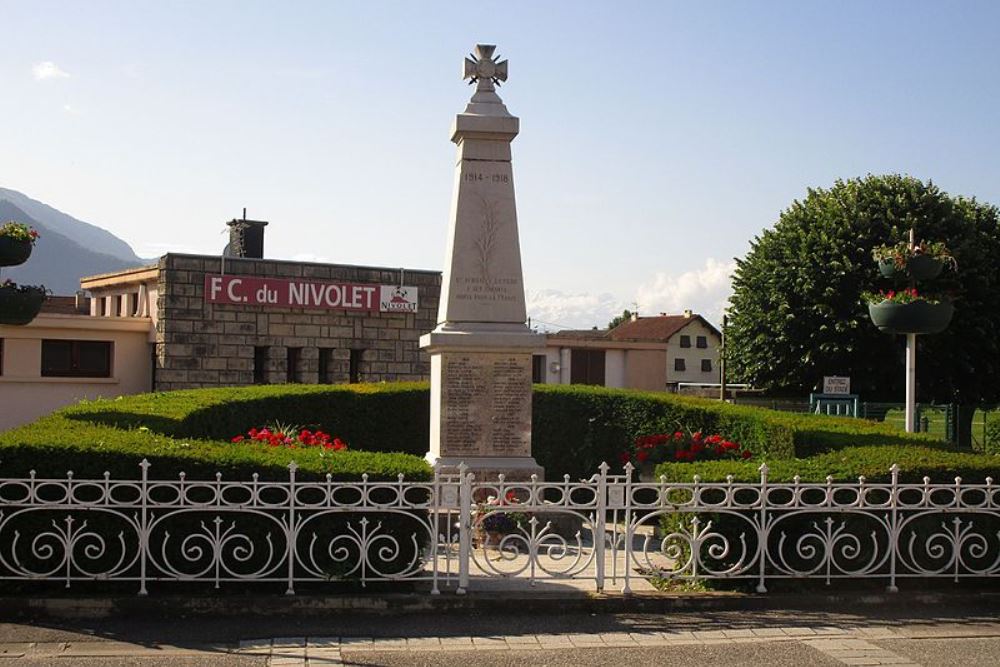 Oorlogsmonument Saint-Alban-Leysse #1