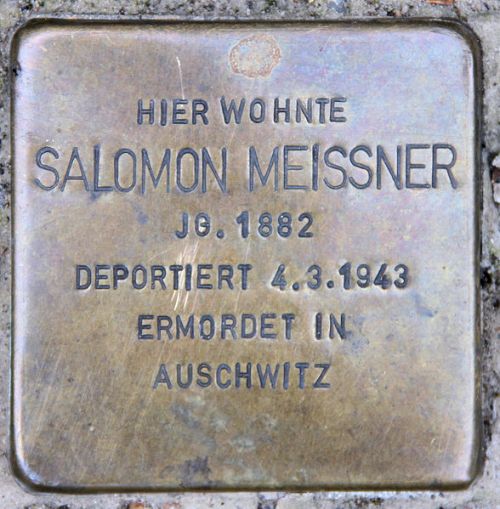 Stolpersteine Bamberger Straße 31 #1