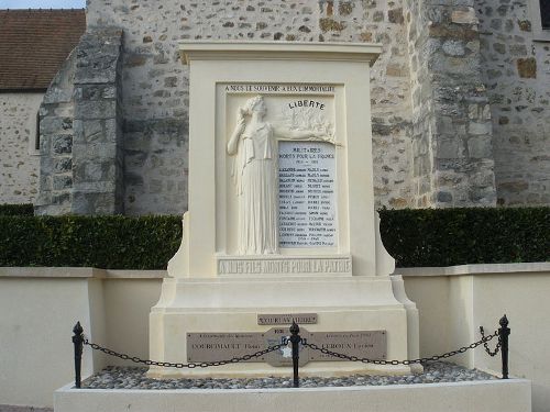 Oorlogsmonument Breuillet