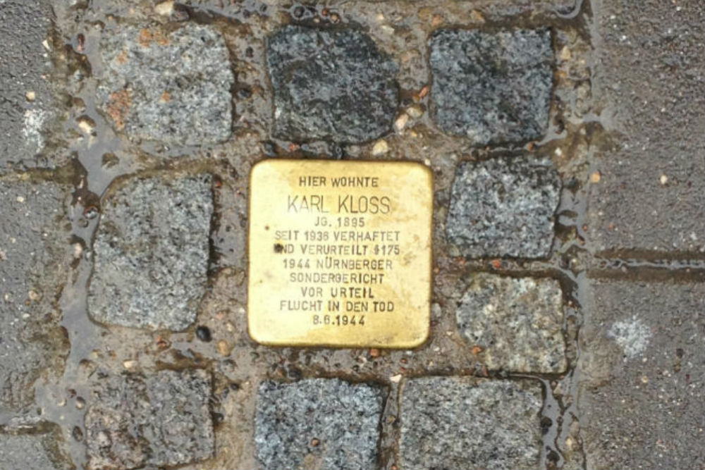 Stolperstein Hallplatz 21