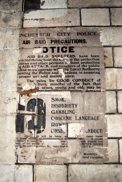 Air-Raid Shelter Manchester Cathedral #5