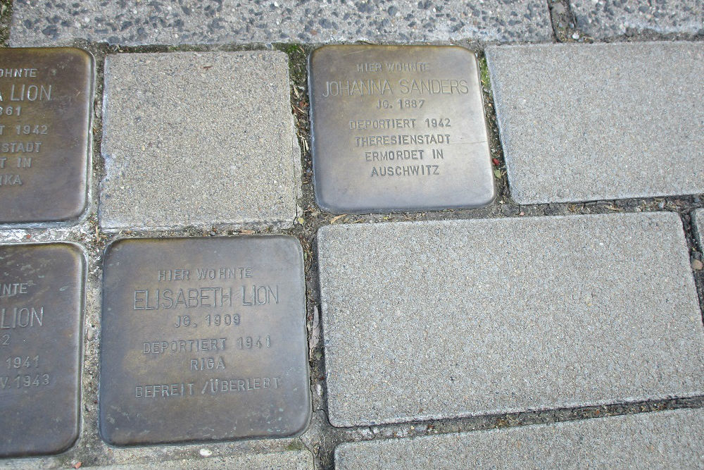 Stolpersteine Fhrstrae 10-12 #3