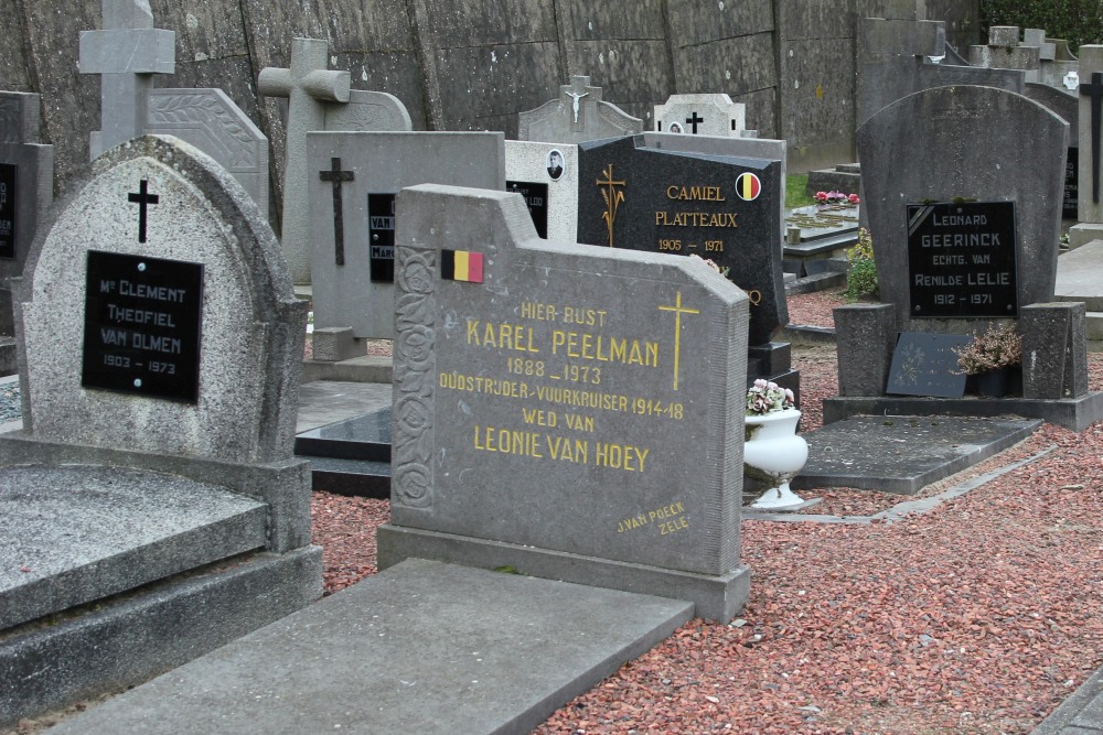 Belgian Graves Veterans Moerzeke Kastel #4