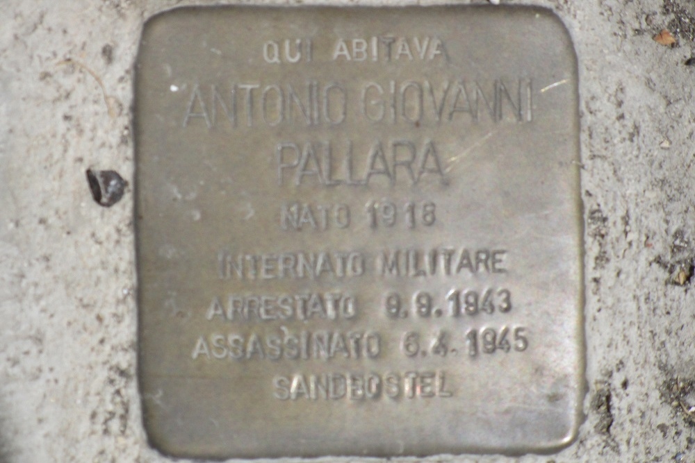 Stolperstein Via XXI Aprile 15 #1