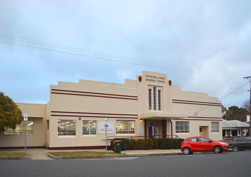 Herdenkingshal Crookwell #1