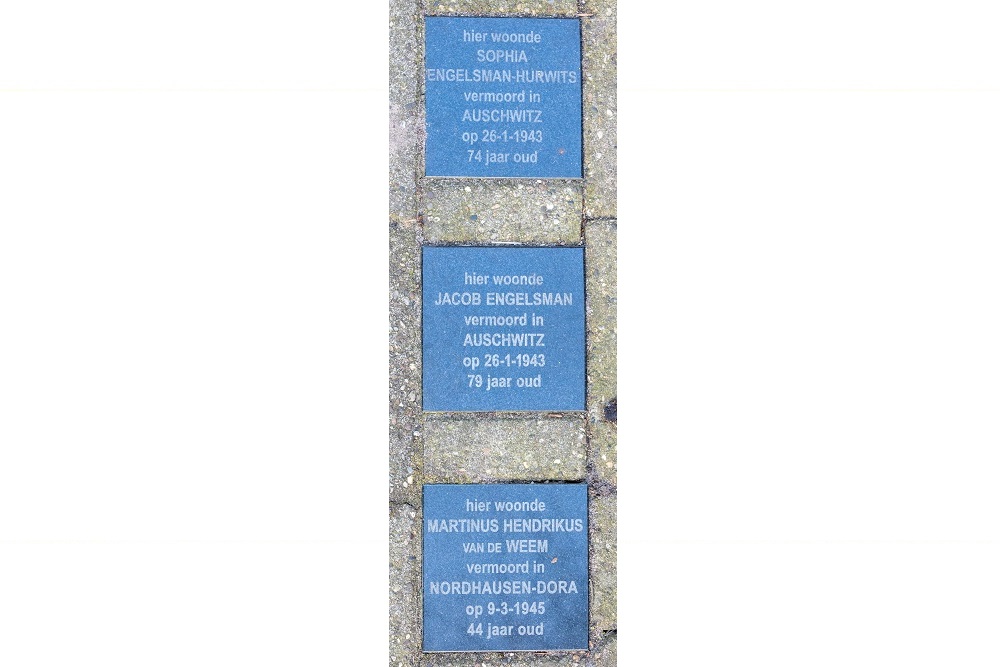 Memorial Stones Schimmelpenninckstraat 35