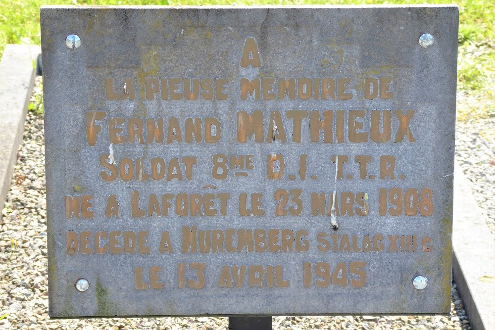 Belgian War Graves Lafort #1