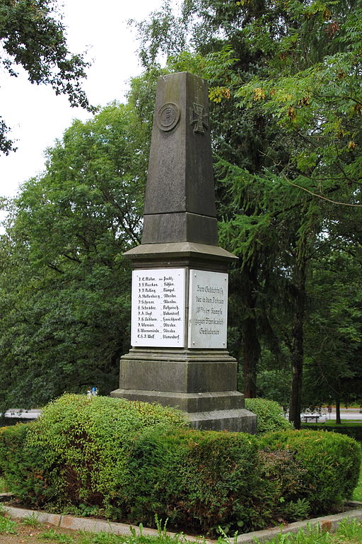 Monument Frans-Duitse Oorlog Bad Oldesloe #1