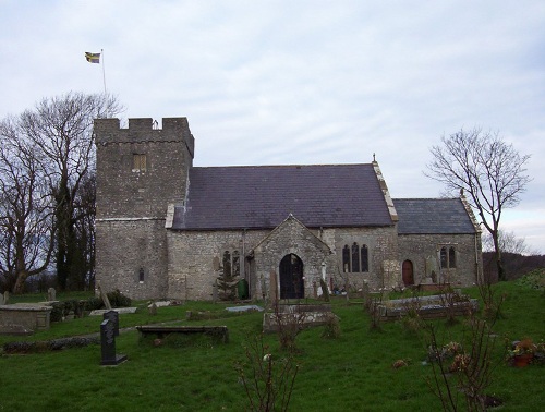 Commonwealth War Grave Welsh St. Donat's Churchyard