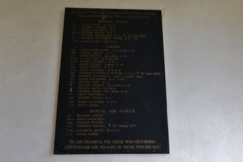 War Memorial St. Mary Church