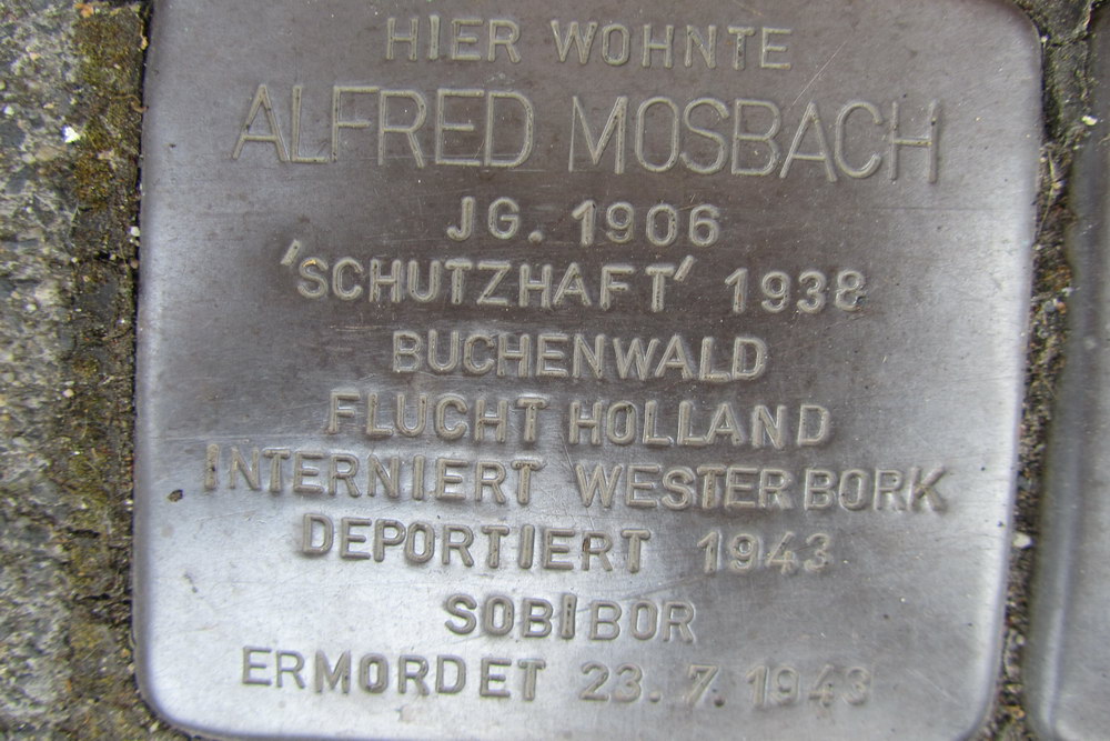 Stolpersteine Rheinaustrae 18 #4