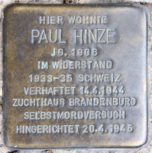 Stolperstein Kolonnenstrae 46 #1