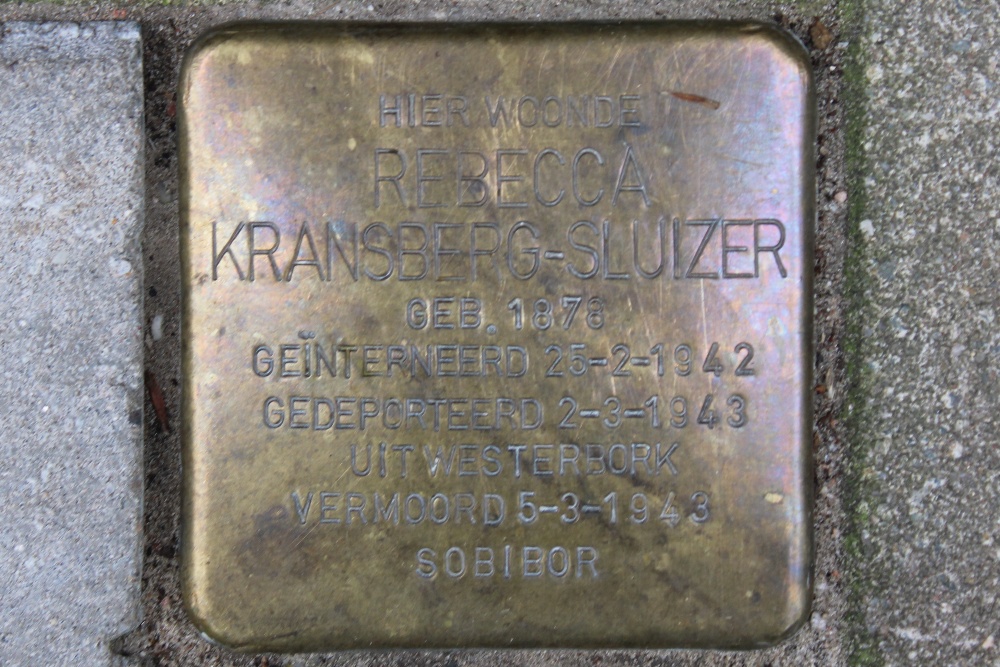 Stolperstein Kromme Mijdrechtstraat 102