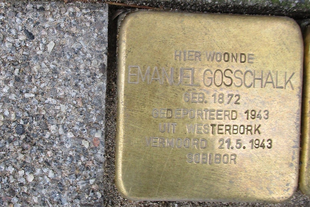 Stolpersteine Slaghekstraat 135B #3