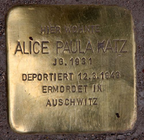 Stolpersteine Regensburger Strae 16 #2