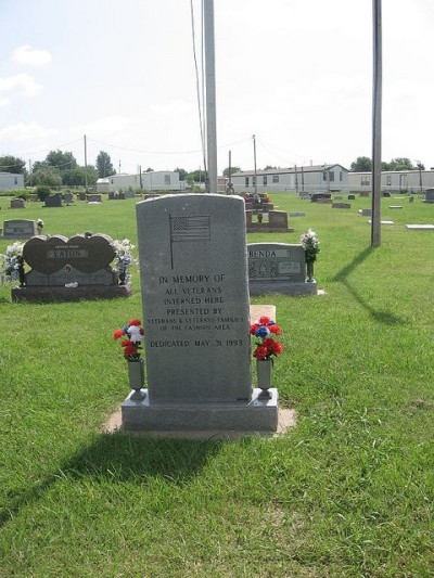 Veterans Memorial Cashion