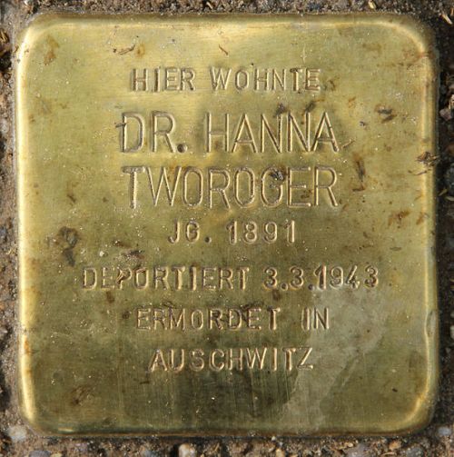 Stolperstein Barbarossastraße 40 #1