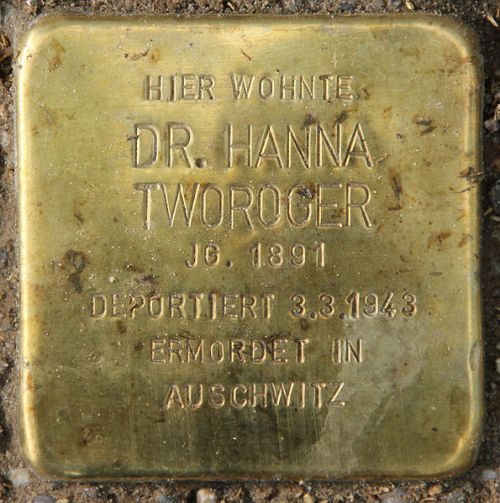 Stolperstein Barbarossastrae 40 #1