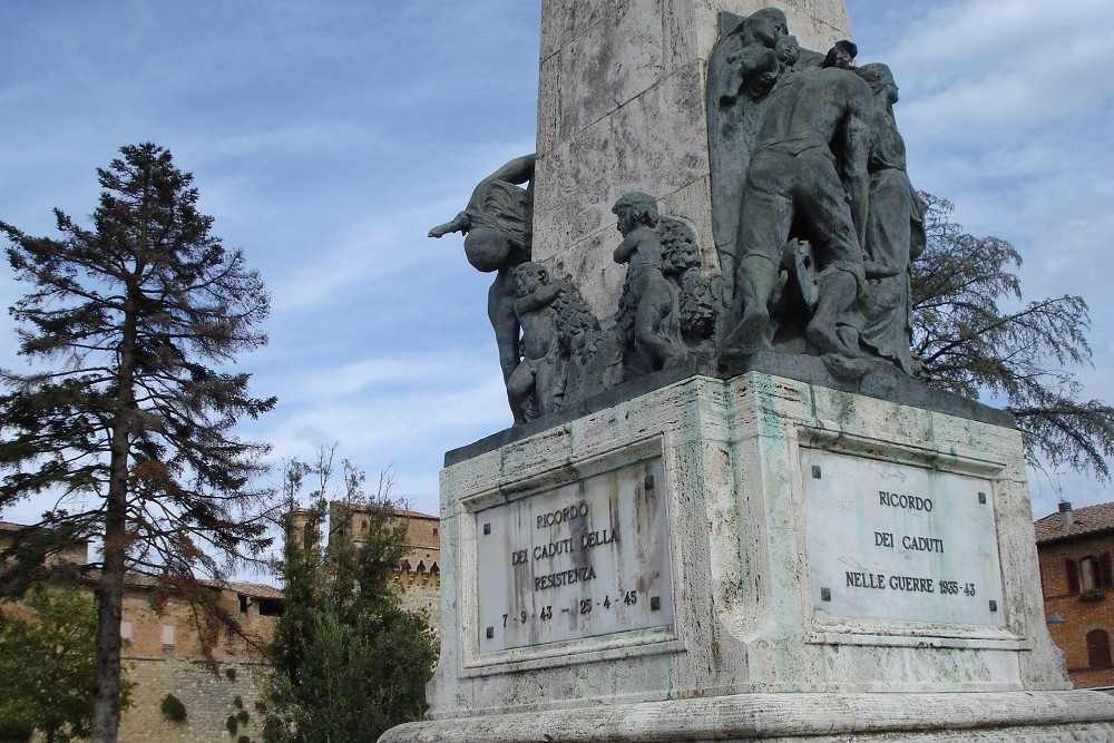 Oorlogsmonument San Gimignano #2