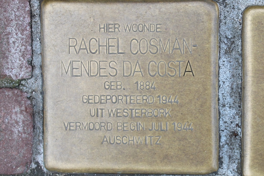 Stolpersteine Witte Singel 27 #2