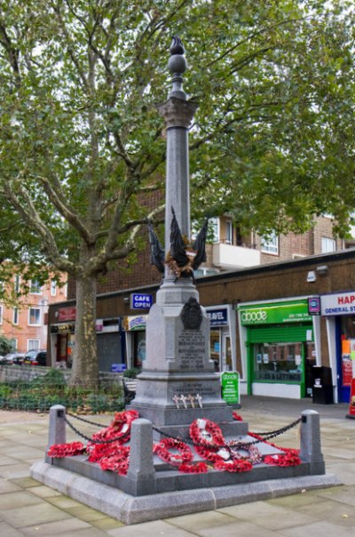 Oorlogsmonument Bermondsey en Rotherhithe #1