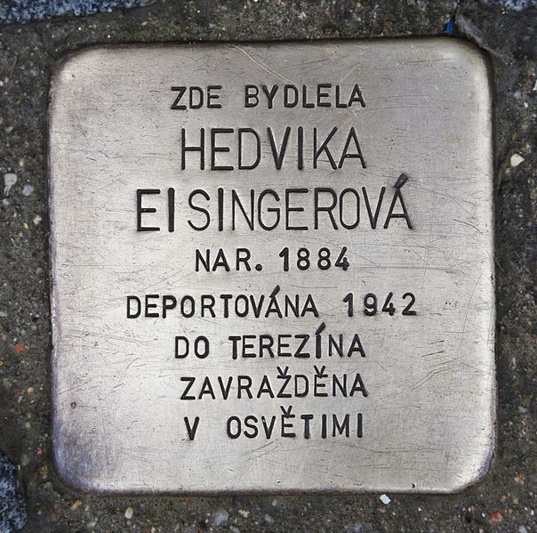 Stolpersteine Sokolská 569/31 #2