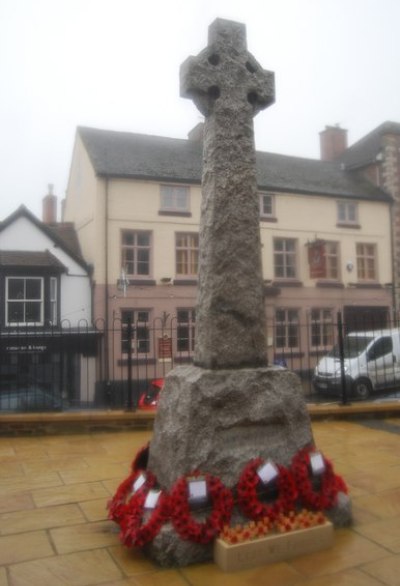 Oorlogsmonument Cleobury Mortimer #1