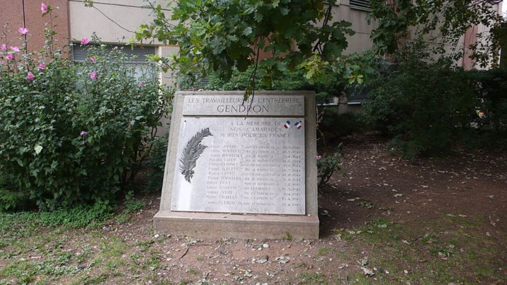 World War II Memorial Gendron