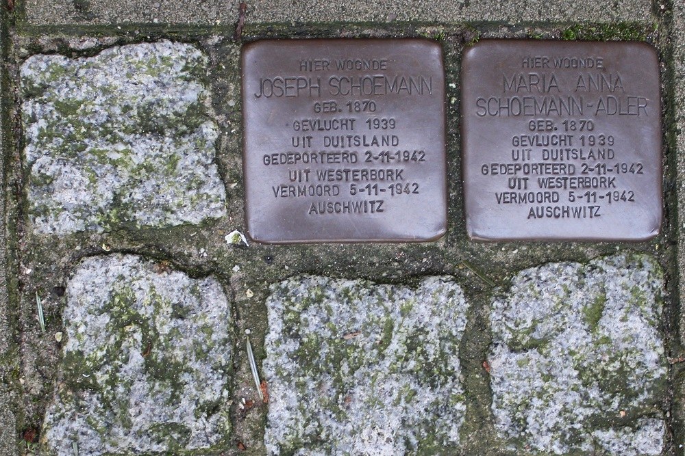 Stolpersteine Von Suttnerstraat 6 #1