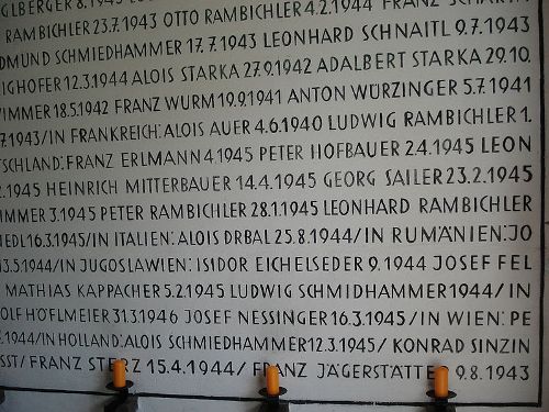 War Memorial Sankt Radegund #1