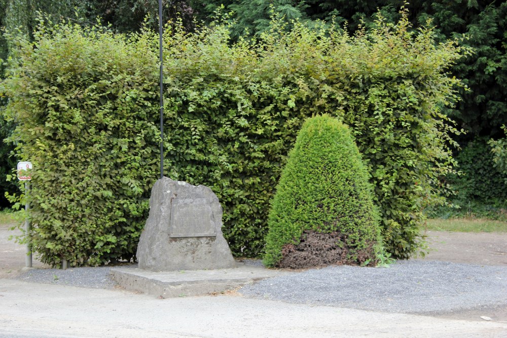 Memorial Stone Second World War Barchon #2