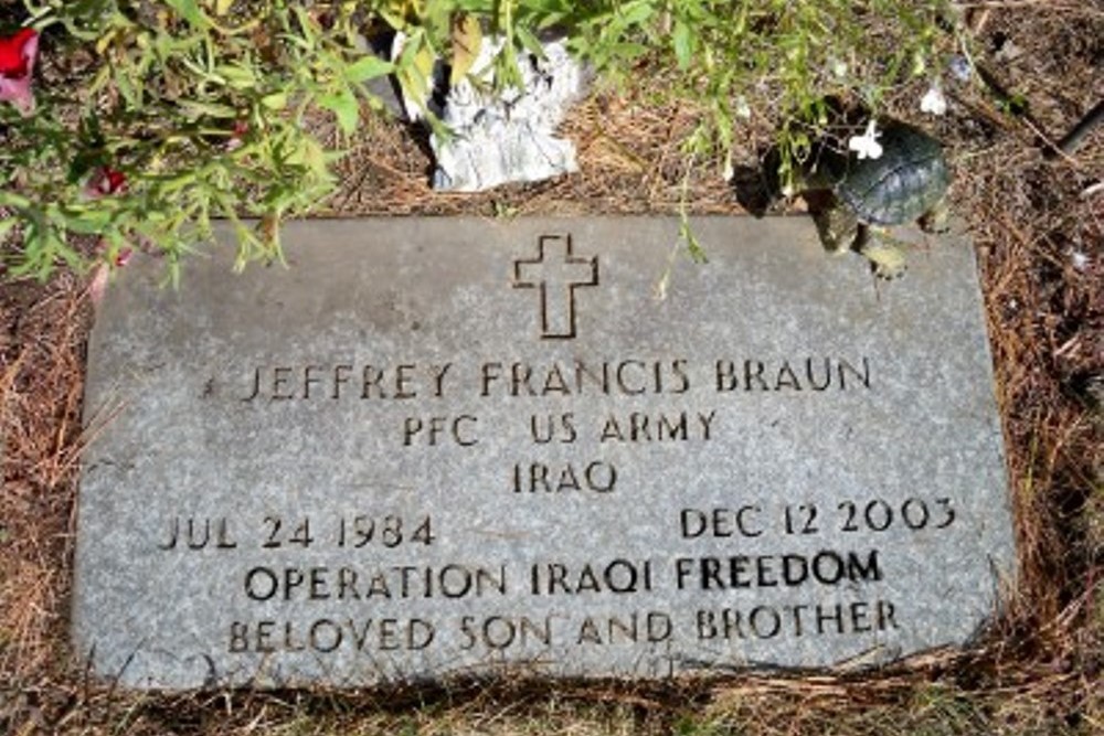 American War Grave Saint Edward Cemetery #1