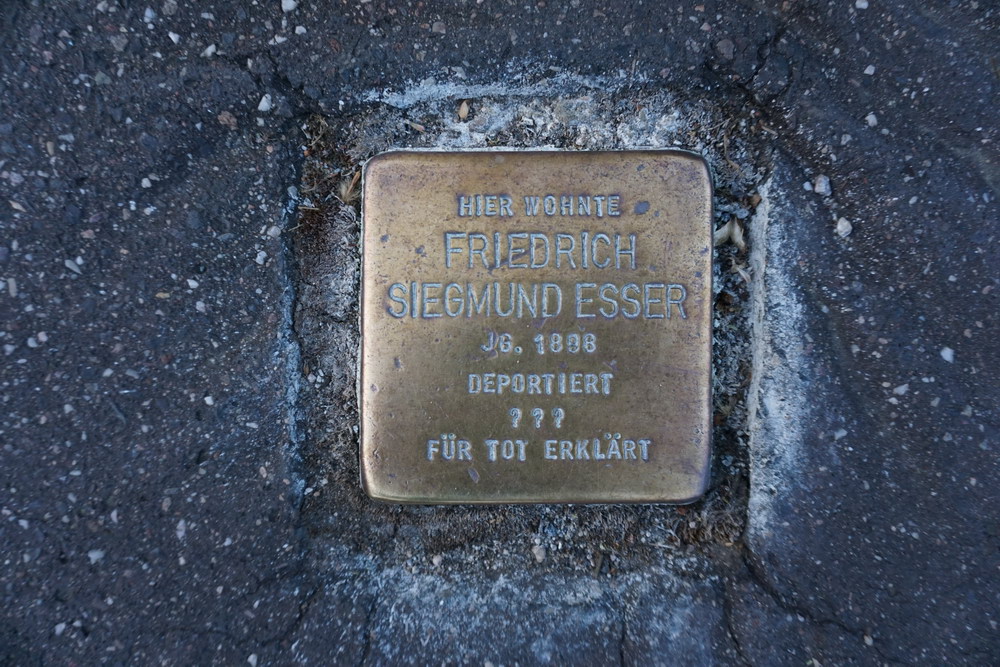 Stolperstein Himmerichstrae 2 #1