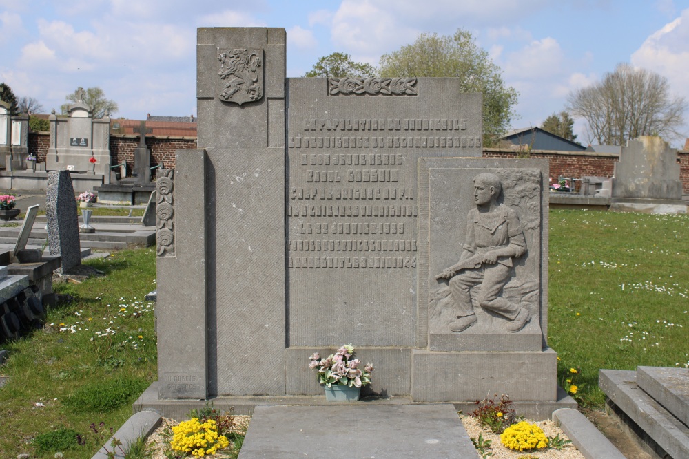 Belgische Oorlogsgraven Chièvres-Vaudignies #4