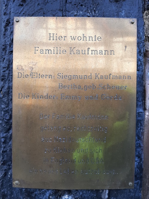 Stolpersteine Kölner Straße 18 #5