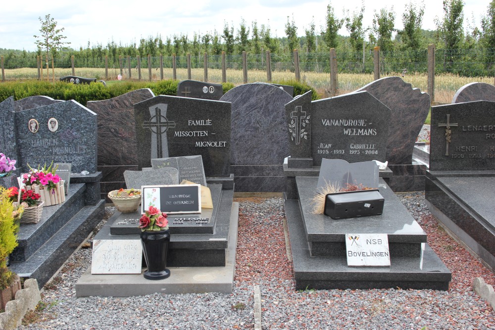 Belgische Graven Oudstrijders Mechelen-Bovelingen Begraafplaats #5