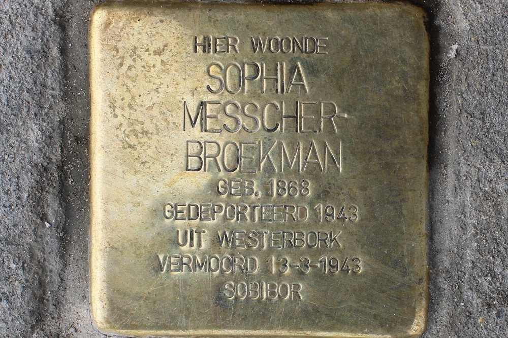 Stolperstein Rijnsburgerweg 60 #1