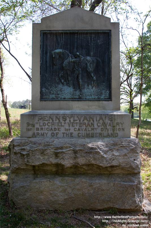 Monument 9th Pennsylvania Veteran Cavalry Regiment