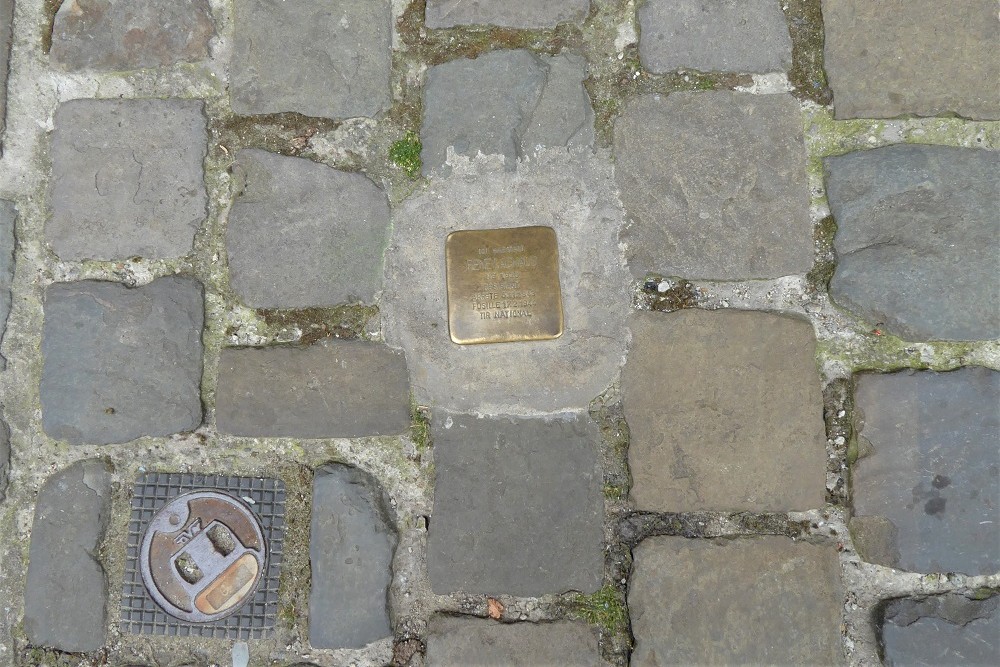 Stolperstein Ernest Allardstraat 32 #1