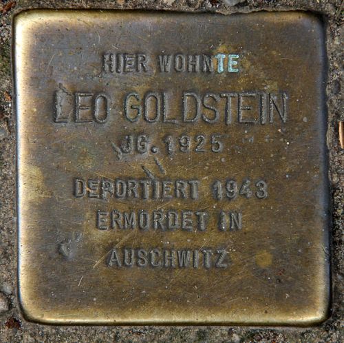 Stolperstein Sredzkistrae 54 #1