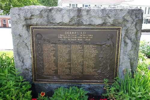 Memorial World War I Veterans Deerfield #1