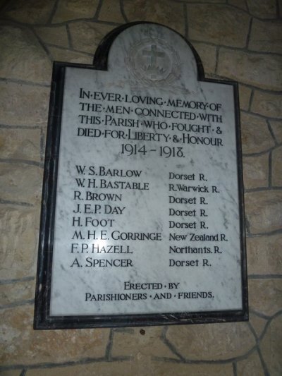 War Memorial St. Nicholas Church #1