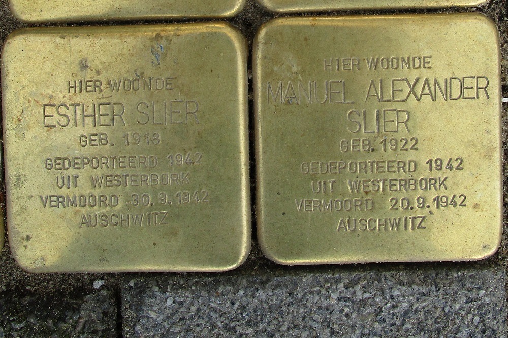 Stolpersteine Van der Takstraat 50 #4