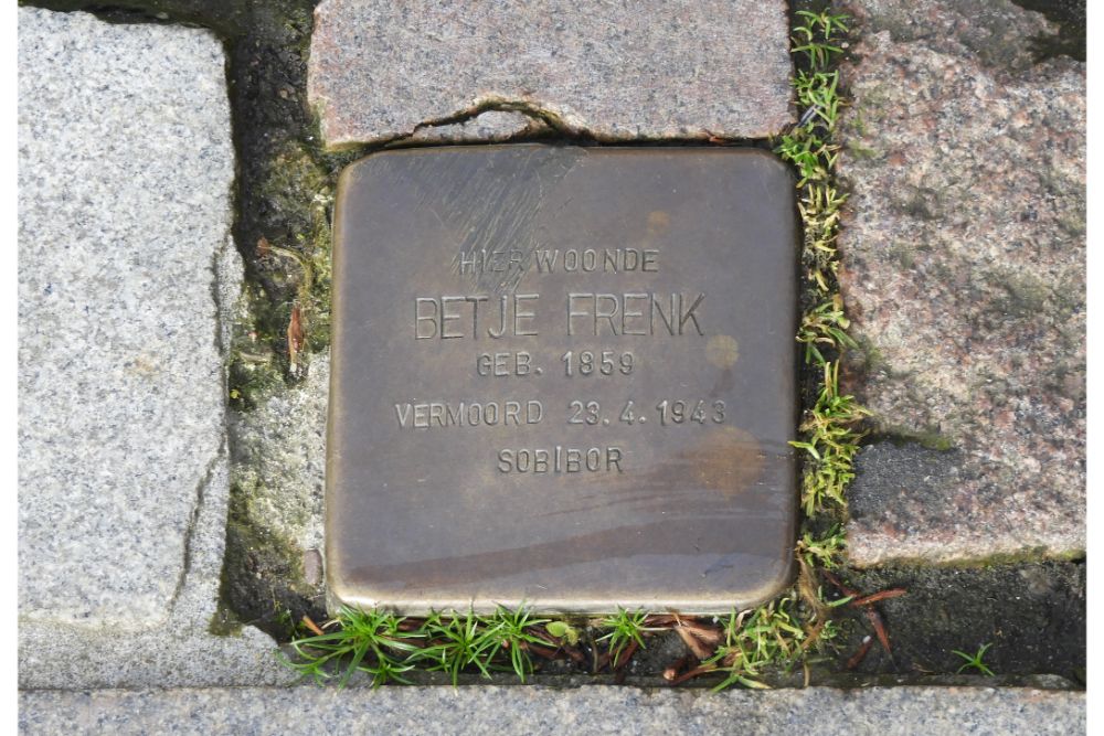 Stolperstein Maarstraat 15 #2