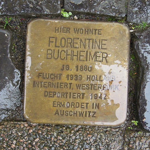 Stumbling Stone Steinstraße 15 #1